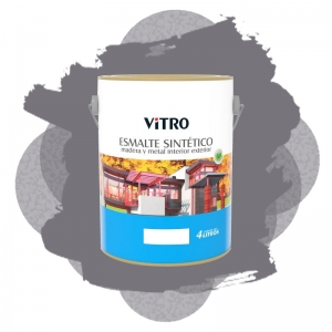 Pintura Esmalte sint 1.00 lt satinado GRAFITO CLARO